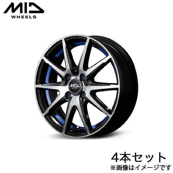 MID RX-02 ワゴンRカスタムZ MH55S/MH95S アルミホイール 4本(15×4.5J...
