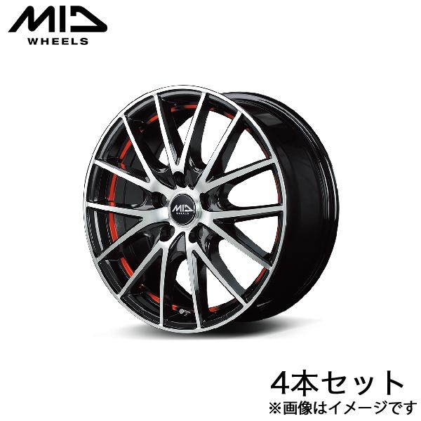 MID RX27 ワゴンRカスタムZ MH55S/MH95S アルミホイール 4本(15×4.5J ...