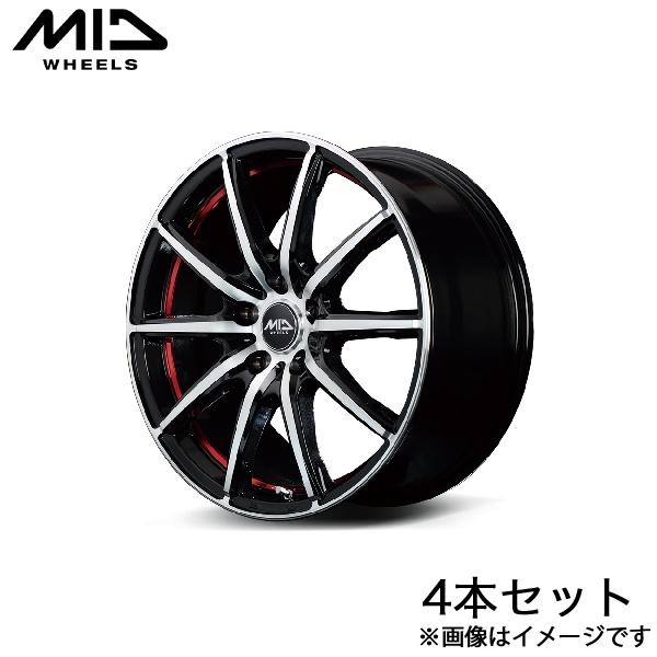 MID SX-2 ワゴンRカスタムZ MH55S/MH95S アルミホイール 4本(15×4.5J ...