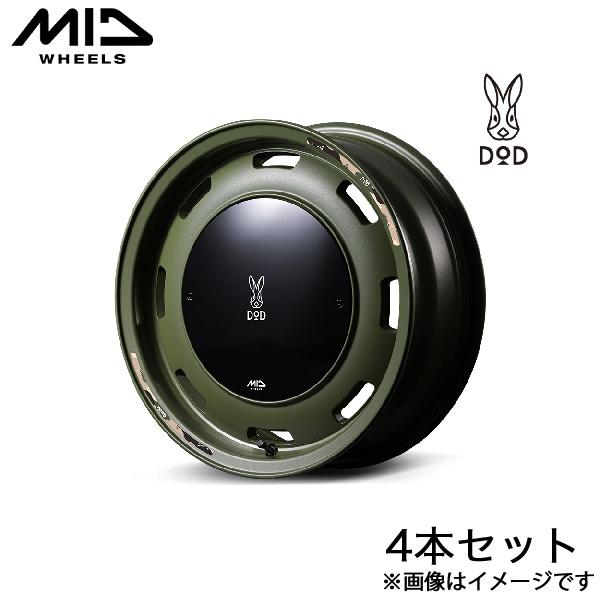 MID DOD ウシャリントバリ ワゴンRカスタムZ MH55S/MH95S アルミホイール 4本(...