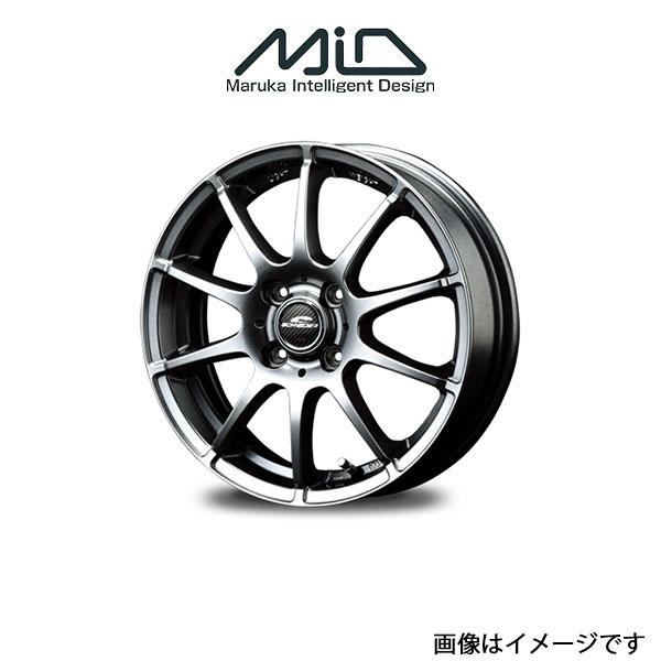 MID シュナイダー スタッグ アルミホイール 4本 ワゴンR MH21S/MH22S(13×4J ...