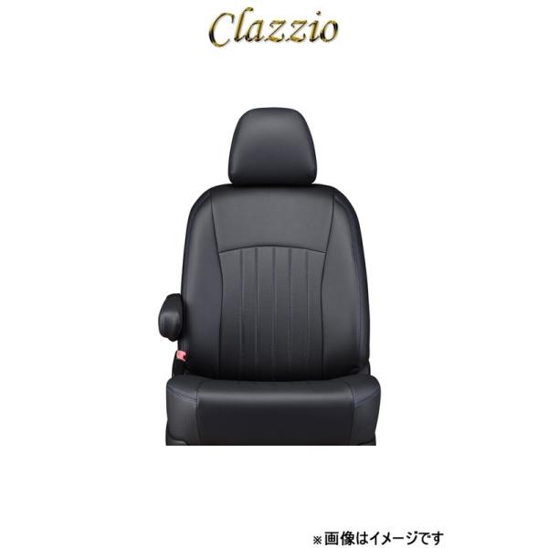 クラッツィオ シートカバー クラッツィオライン(ブラック×ブルーステッチ)キャラバン E25 EN-...