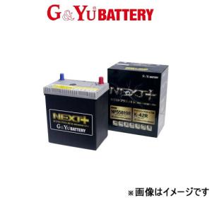 G&Yu バッテリー ネクスト+シリーズ 標準搭載 アイシス CBA-ANM10W NP75B24R/N-55R/HV-B24R G&Yu BATTERY NEXT+｜t-four2010
