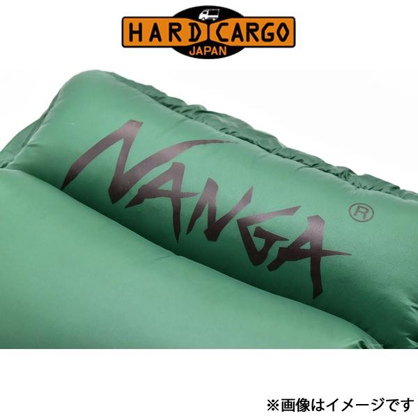 ハードカーゴ  ナンガヘッドレストカバー グリーン×ブラックロゴ 2個セット HARD CARGO ...