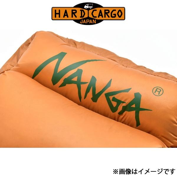 ハードカーゴ  ナンガヘッドレストカバー ブラウン×グリーンロゴ 2個セット HARD CARGO ...