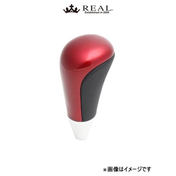 レアル シフトノブ(パールレッド)ヴォクシー 80系 SKA-RD REAL