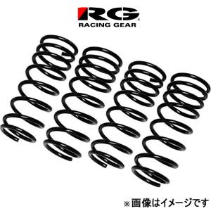 レーシングギア LRダウンサス 1台分 セレナ HFC26 SN025A RACING GEAR サスペンション ダウンスプリング ローダウン