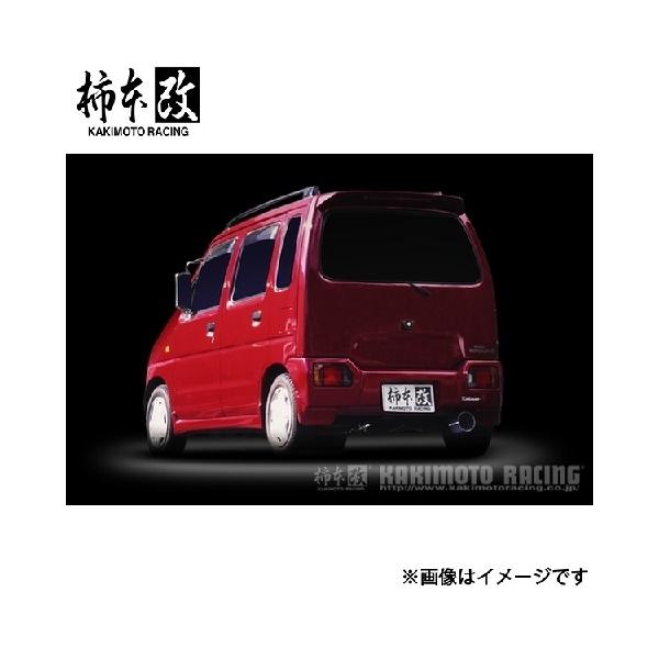 柿本改 ワゴンR E-CV21S Kakimoto.R マフラー JASMA認定 SS303 柿本レ...
