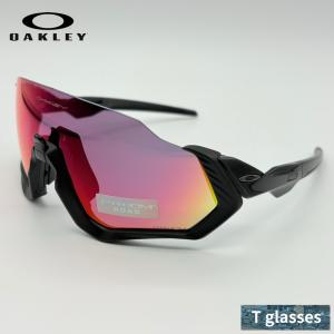 OO9401-0137 OAKLEY オークリー スポーツサングラス FLIGHT JACKET フライトジャケット ブラック プリズム アウトドア UVカット
