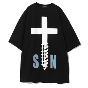 ＵＮＤＥＲＣＯＶＥＲアンダーカバー ２０２４年・春夏新作  アンダーカバー クロススクリューＳＮ ビッグＴシャツ ＵＣ１Ｄ４８９３−２−Ｂ