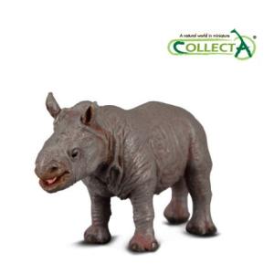 【送料無料/新品】 Collcta コレクタ 88089 白サイ 子ども White Rhinoceros Calf｜t-jnky