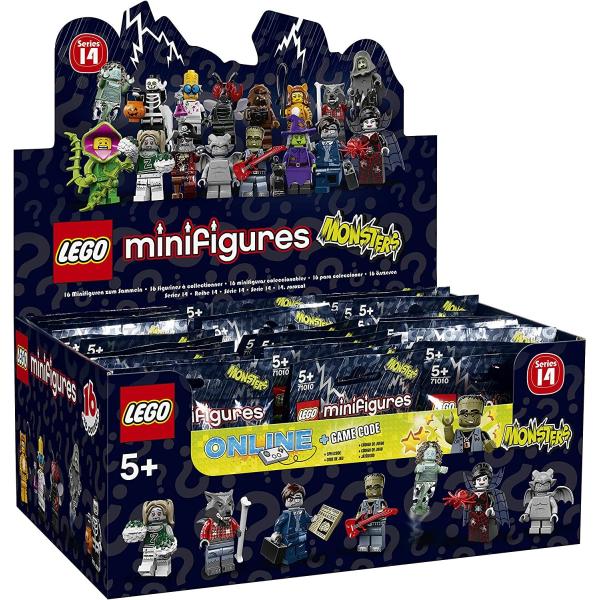 【新品/1BOX=60個入】 LEGO レゴ シリーズ14 モンスターズ ミニフィギュア 71010