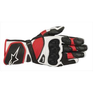 アルパインスターズ　SP-1 LEATHER GLOVE 8119　123 BLACK WHITE RED　XLサイズ  207353｜t-joy