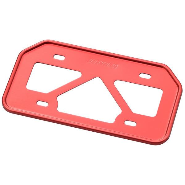 DAYTONA (デイトナ)  バイク用 ナンバープレートホルダー 125cc以下(山型) 原付用 ...