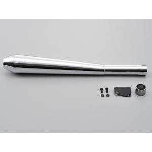 DAYTONA（デイトナ） スリップオンキャブトンタイプマフラー（クローム