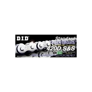 DIDチェーン 420D 120L シルバー RB(クリップタイプ) 345255 : 2輪・4