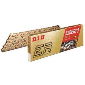 DIDチェーン 520ERSV 110L ゴールド ZB(カシメタイプ) 388207 : 2輪・4