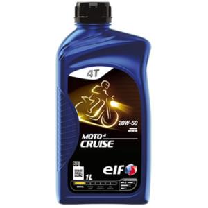 elf(エルフ) 二輪用4サイクル エンジンオイル Moto 4 CRUISE 20W-50 1L ...