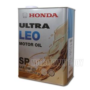 HONDA(ホンダ)純正オイル　ウルトラLEO SP 4L 0W-20 GF-6　(08227-99974)｜t-joy