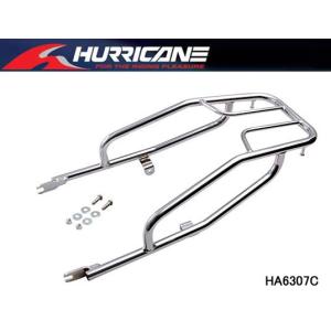 ハリケーン(HURRICANE) リアキャリア クロームメッキ SR400 SR500 FI可