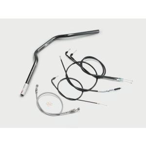 ハリケーン ヨーロピアン1型 ハンドルSET GB250クラブマン（90-94） ブラック H028...