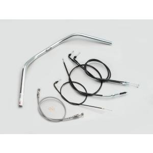 ハリケーン  80クラシック ハンドルSET GB250クラブマン（90-94） クロームメッキ H...