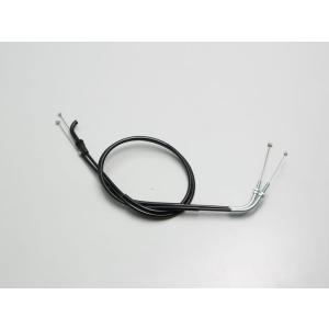 ハリケーン ロング　スロットルケーブルＷ  ブラック  アウター長 900/850mm  HB685...