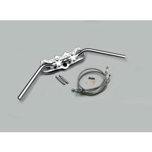 ハリケーン バーハンドルkit シルバー(フルステンレスブレーキホース) ZX-12R  HBK53...