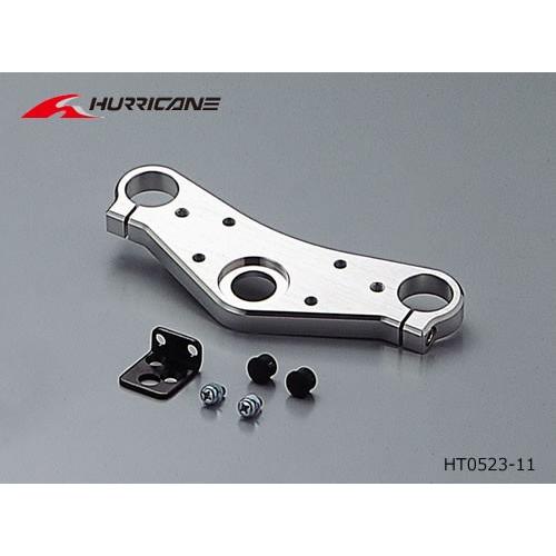 ハリケーン　NSR50/NSR80用　ジュラルミン トップブリッジ　ポリッシュアルマイト(バーハンド...