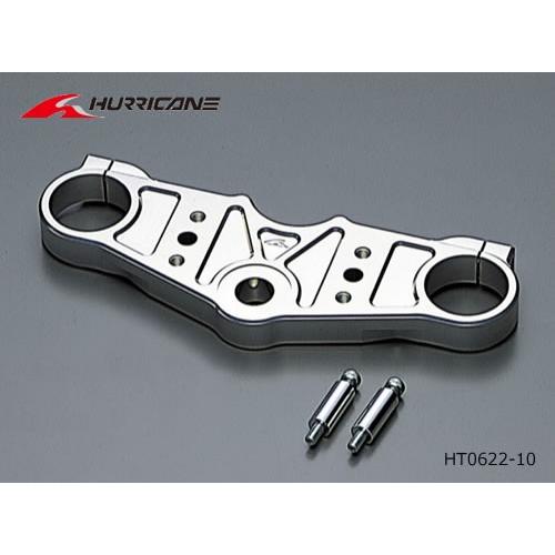 ハリケーン　ZZR1100（-92 C型）用　ジュラルミン トップブリッジ　ポリッシュアルマイト(バ...