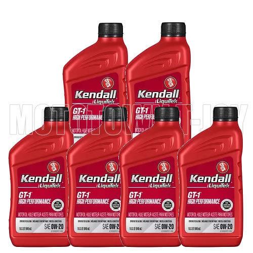 Kendall(ケンドル)　【正規品】 GT-1 HP 0W20 SP 1QT 6本セット (777...