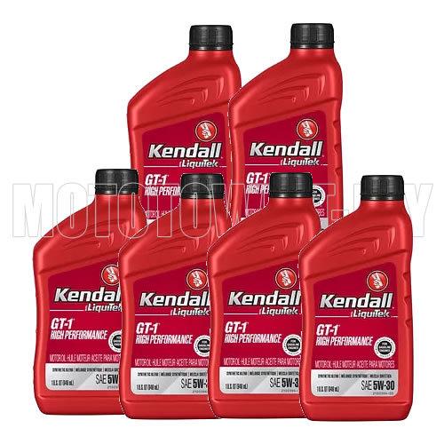 Kendall(ケンドル)　【正規品】 GT-1 HP 5W30 SP 1QT 6本セット (777...