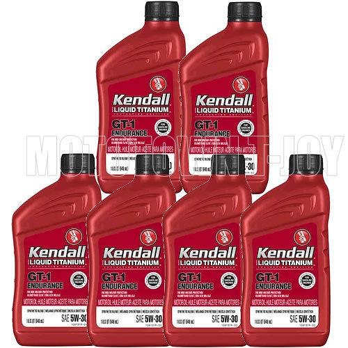 Kendall(ケンドル)　【正規品】 GT-1 END 10W40 SN 1QT 6本セット (7...