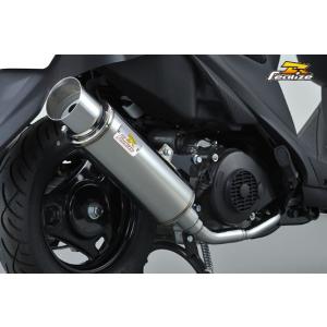 BURIAL ベリアル GPトルネードマフラー カラー：ブラック