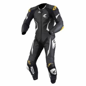 RSタイチ(アールエスタイチ) NXL307 GP-WRX R307 RACING SUIT BLACK/WHITE 3XL/58サイズ 041909｜t-joy