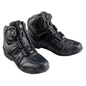 RSタイチ（アールエスタイチ）　RSS006　006 DRYMASTER BOA ライディングシューズ　BLACK/GRAY　25.5cmサイズ 747092