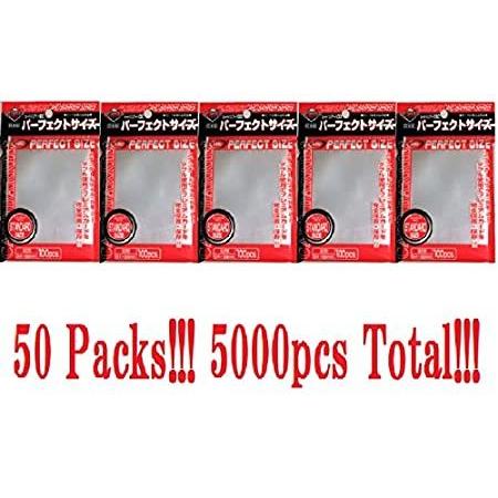 KMC 100 Card Barrier PERFECT SIZE (50 packs/Total ...