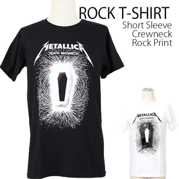 爆買 ロックtシャツ バンドtシャツ パンク Metallica メタリカ バンドTシャツ メンズ ...