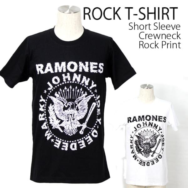 ロックtシャツ バンドtシャツ パンク Ramones ラモーンズ メンズ レディース M-2XLサ...