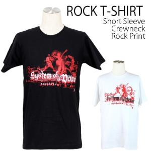 ロックtシャツ バンドtシャツ パンク System Of A Down メンズ レディース M-2XLサイズ 黒色 白色 ストリート系｜t-link