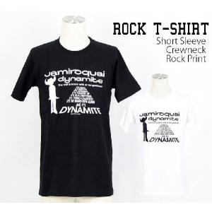 ロックtシャツ バンドtシャツ パンク Jamiroquai ジャミロクワイ メンズ レディース M...