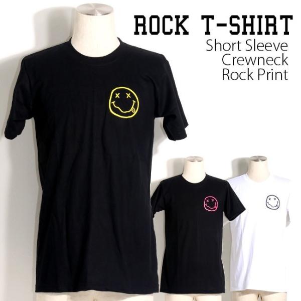 ロックTシャツ パンクTシャツ パンク NIRVANA ニルヴァーナ  メンズ レディース M-2X...