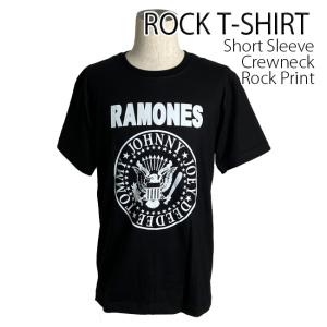 ロックtシャツ バンドtシャツ パンク Ramones ラモーンズ サークルロゴメンズ レディース ユニセ ックス M-XLサイズ｜T-LINK