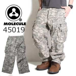 カーゴパンツ メンズ ワークパンツ ストリート系 MOLECULE デジタルカモ 迷彩柄 大きいサイズ スケートボード S M L XLサイズ ミリタリーパンツ