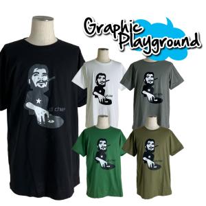 レトロ・チェ・ゲバラ】メンズ 半袖 Tシャツ : FOX REPUBLIC - 通販