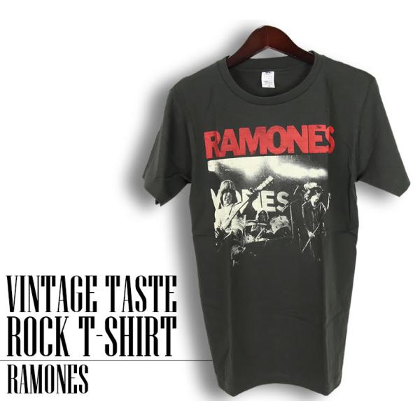 ヴィンテージロックtシャツ バンドtシャツ パンク ラモーンズ Mサイズ Lサイズ 黒色