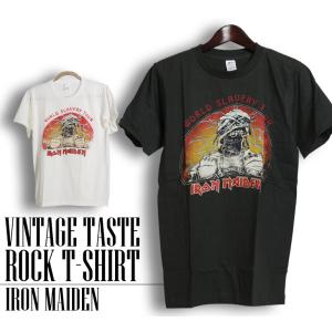 ロックtシャツ バンドtシャツ パンク IRON MAIDEN アイアン