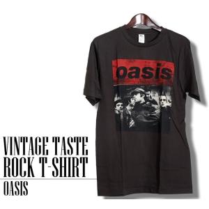 ヴィンテージロックtシャツ バンドtシャツ パンク OASIS オアシス M L XLサイズ 黒色