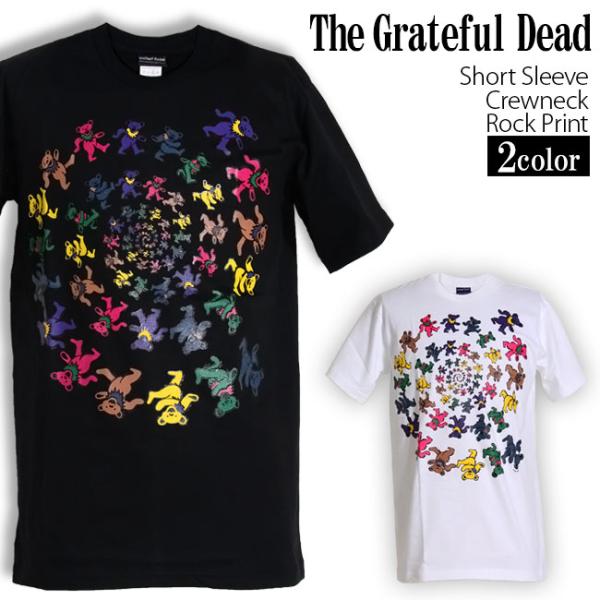 ロックtシャツ バンドtシャツ パンク The Grateful Dead グレイトフル デッド メ...