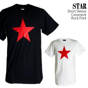 ロックtシャツ バンドtシャツ パンク Rage Against the Machine ワンポイントTシャツ 星 メンズ レディース Mサイズ Lサイズ XLサイズ 黒色 白色 ストリート系